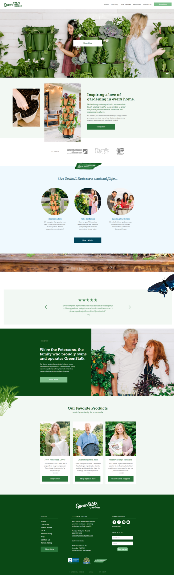 Greenstalk Garden website